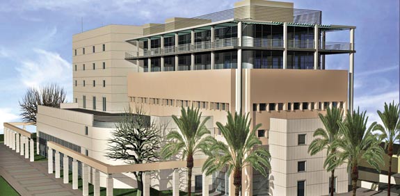 סניף ביטוח לאומי החדש באר שבע / הדמיה: המוסד לביטוח לאומי